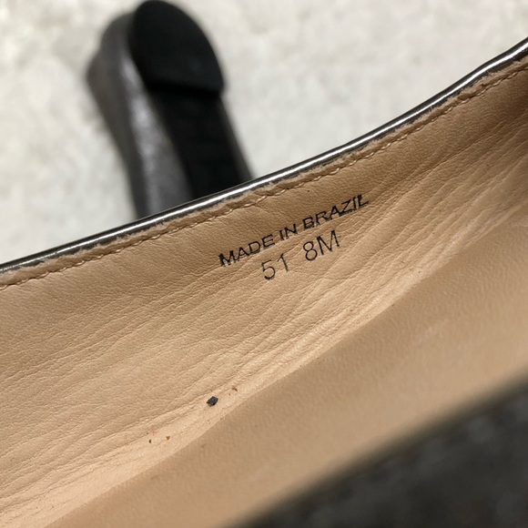 ❌SOLD❌ Kate Spade New York Metallic Smoking Loafer - Picture 8 of 8